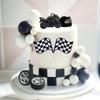 Dirt Bike Party Decorations, Motocross Motorcycle Cake Decor view 3