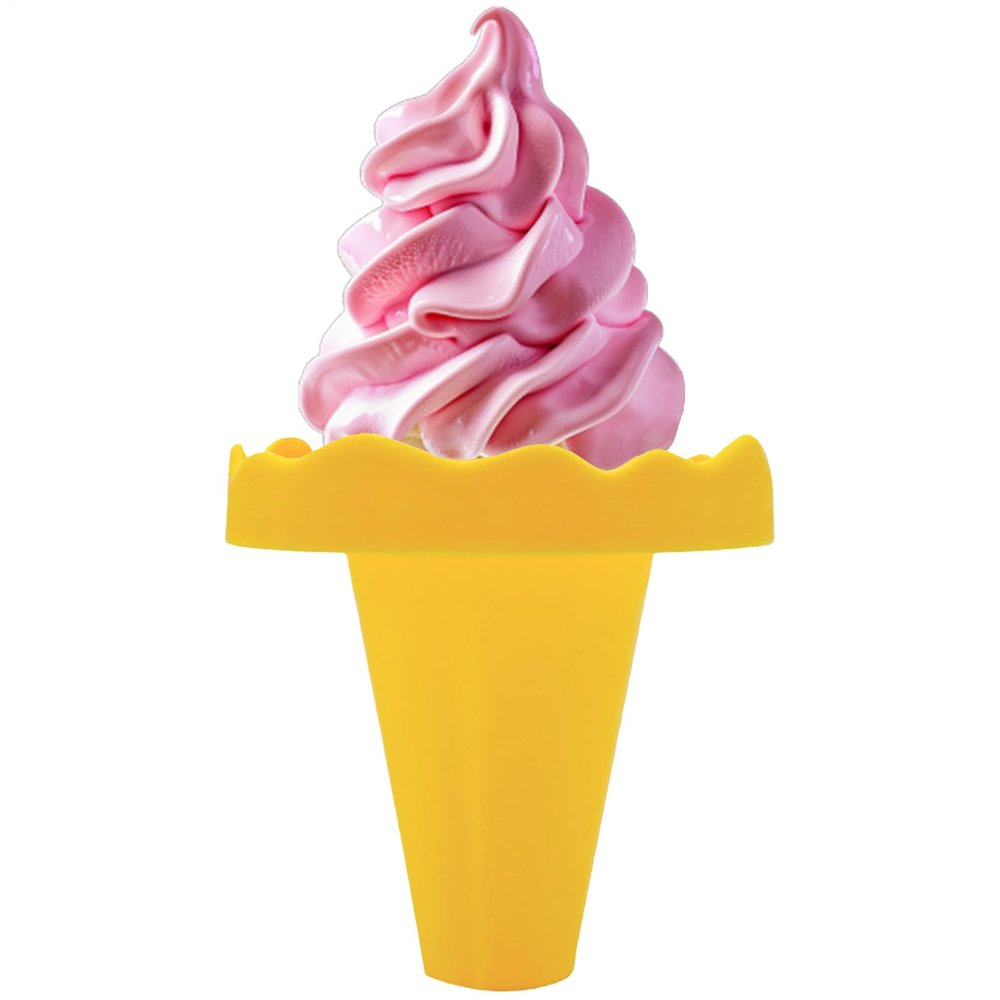 Drip-Free Reusable Ice Cream Holder