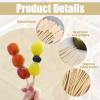 200 Count Bamboo Skewers for Finger Food view 3