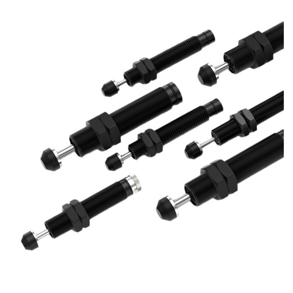 Hydraulic Oil Buffer Dampers for Manipulators, AC0806/1008/1212 Accessory (RBC1412 with Rubber Cap)