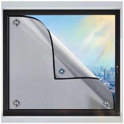 Reflective Window Film with Suction Cups