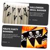 Toyvian Halloween Pirate Banner Set view 2