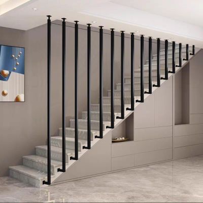 Junvstor Wall-Mounted Handrail for Attic Stairs, 30–160 cm, Style 2, 130 cm