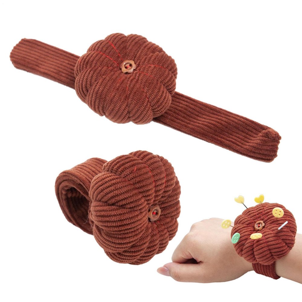 Wrist Pin Cushion - Portable Needle Holder