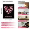 GOMAKERER 6-Piece Black and Pink Quote Poster Set view 2