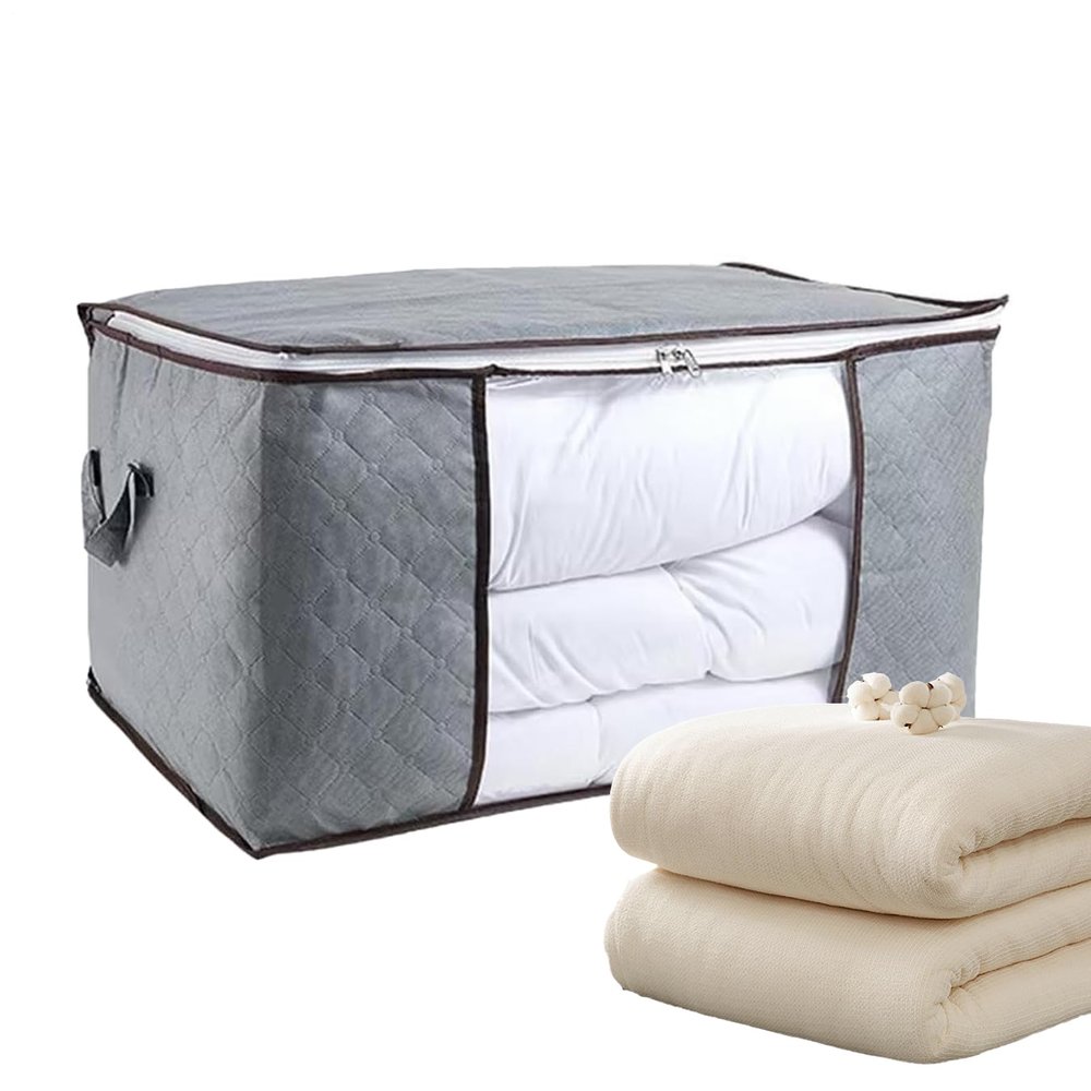 Large Clothing Storage Bag with Zipper