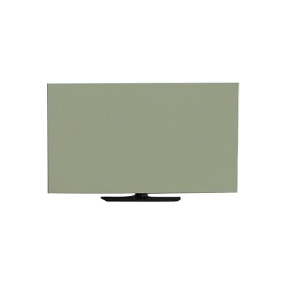 SQOYEI Thick Stretch Fabric TV Cover, Dustproof Full-Cover Protector for 32–75-Inch TVs, Green, 47–50 Inches