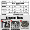 Laboratory Dry Powder Mixer, 5–40 L, 40–300 W, Bidirectional Mixing view 3