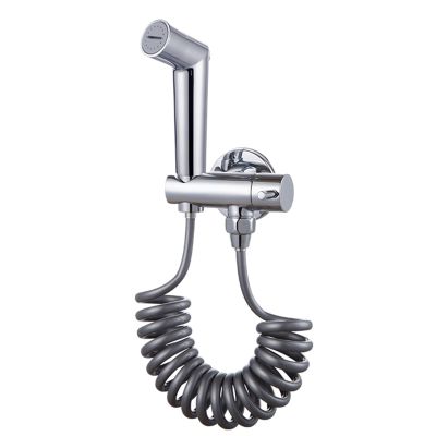WDSOPK Handheld Toilet Bidet Sprayer, Chrome, Adjustable Water Pressure