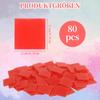 Notoke 80 PCS Diamond Painting Wax Red - 2x2cm Adhesive for Diamond Painting Pens view 2