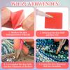 Notoke 80 PCS Diamond Painting Wax Red - 2x2cm Adhesive for Diamond Painting Pens view 3