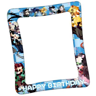 Demon Inflatable Photo Frame for Selfies