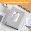 Photo Album 10x15cm, Linen Cover with Front Window view 3