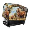 Generic Horse-Pattern Toaster Cover, Dustproof, Fits Most Standard Toasters view 1