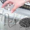 Stainless Steel Sponge Holder, Self-Adhesive view 3