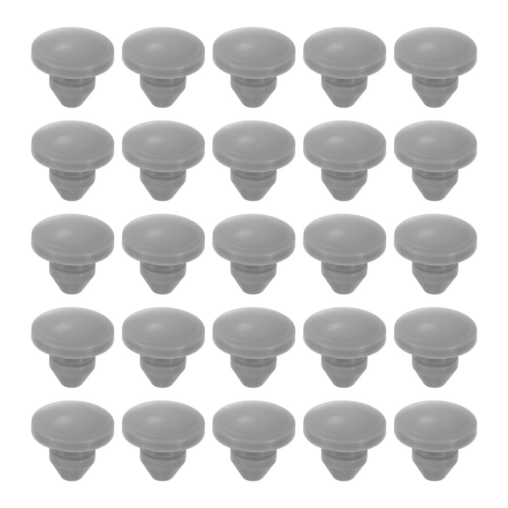 QUARKZMAN 25 Pack Silicone Plugs, 4mm ID Round Sealing Plugs