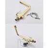 Gold Kitchen Faucet (Black Brushed Gold) view 2