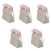 Candy Box for Weddings with Ribbon, Pink, 5 Pieces view 1