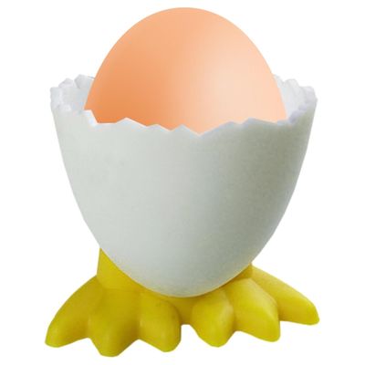 Egg Cup with Chicken Feet, Decorative Cartoon Tray
