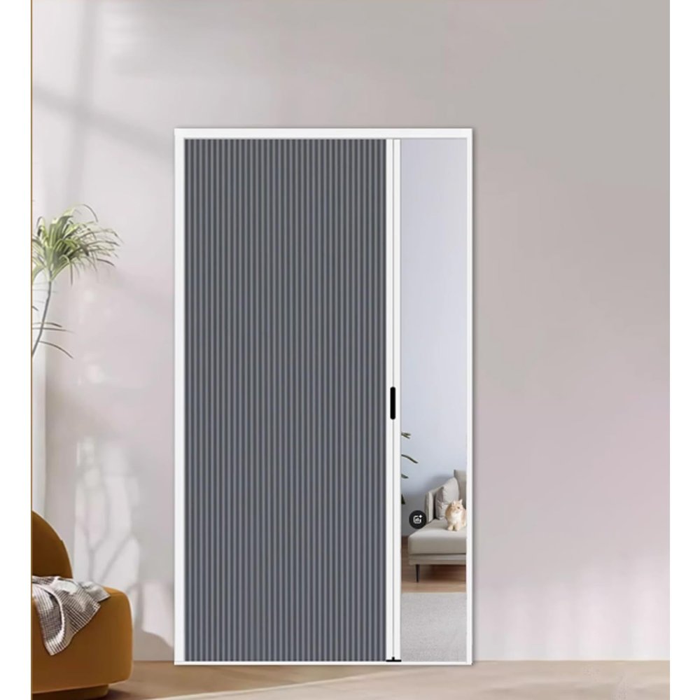 Accordion Folding Door, 60 x 203 cm, White