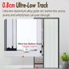 Accordion Folding Door, 60 x 203 cm, White view 3