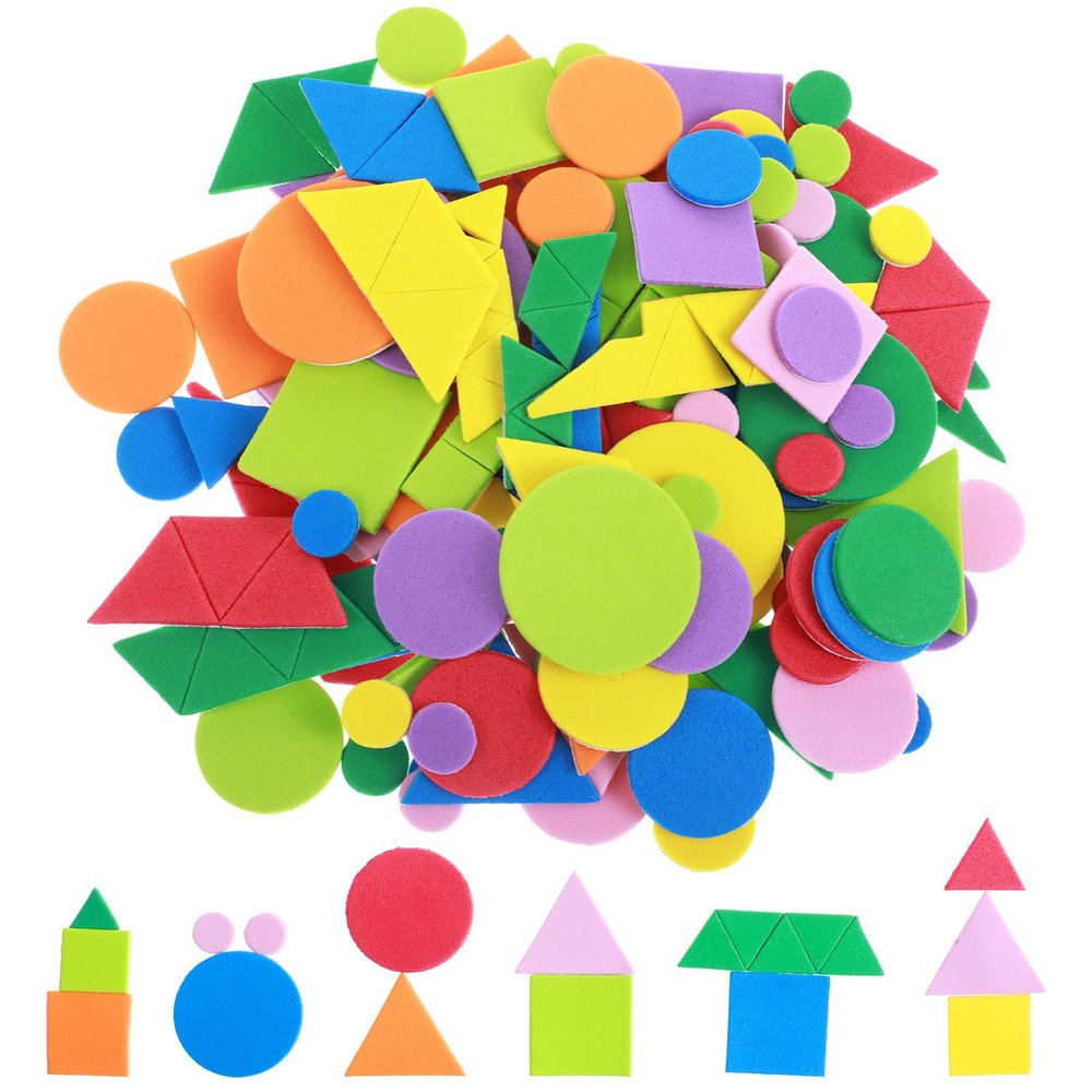 Tyqour 750-Piece Foam Stickers for Kids