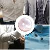 Marsh Shell Eye Buttons - Natural Shell Buttons view 3