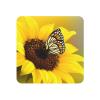 Yellow Sunflowers with Red Butterfly Soft Magnetic Stickers view 1