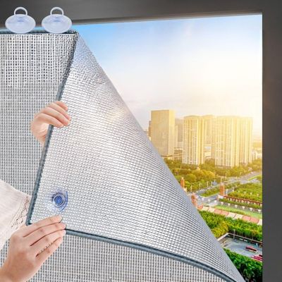 Indoor Window Heat Protection Film 8mm Double Aluminum Insulation