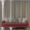 BN Curtains Blackout Thermal Curtain, Beige, with Gather Tape, 270 x 900 cm view 1