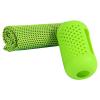 Cooling Microfiber Towel with Carry Bag and Carabiner view 1