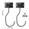 Acooruiteng Banana Hook - Under Cabinet Folding Holder, 2 Pack view 2