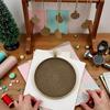 5 Pack Bronze Extra Large 50mm Pendant Bases view 4