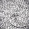 Printed Leheriya Gray Organza, 111.8 cm Wide, by the Yard [11135] Silk view 1
