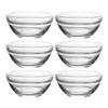VERDANVERSE 6-Piece Stackable Glass Dessert Bowls for Pudding and Snacks, Heat-Resistant and Elegant view 1
