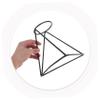 Ciieeo Black Iron Coffee Filter Holder, Compact Design view 4