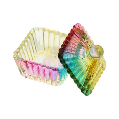 Heart-Shaped Crystal Glass Dappen Dish