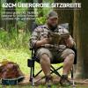 EVER ADVANCED Folding Camping Chair, 24.4" Wide, Padded, Supports up to 507 lb view 3
