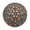 Heavy 100-Sided RPG Metal Die, Precision-Numbered Solid D100, 1.97 x 1.97 Inches view 1