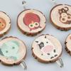 Shuqio 6-Piece Wooden Wall Hooks with Animal Design view 4