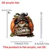 Halloween Gnome Pumpkin Ornaments view 2
