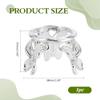 CRAFTYMELODY Metal Butterfly Crystal Ball Display Stand view 2