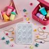 White Cake Mold & Ice Cream Popsicle Silicone Keychain view 3