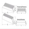 LZIKKGKI 10kW RXLG Aluminum-Housed Trapezoidal Resistor, 30R view 3