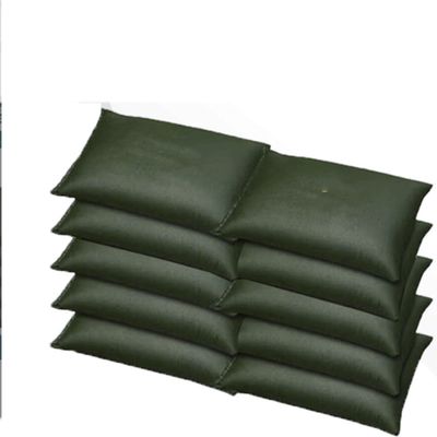 Cucce Water-Activated Sandbags, 10-Pack, Sand-Free Flood Protection Bags, Thick Canvas, 40 x 60 cm