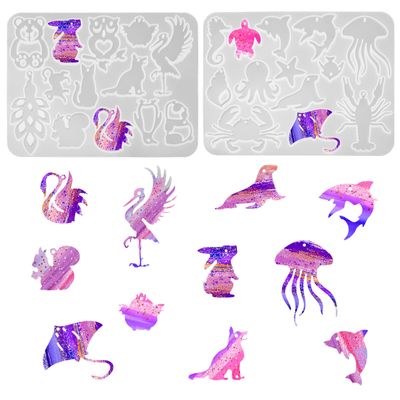 lasuroa 2-Piece Earring Molds