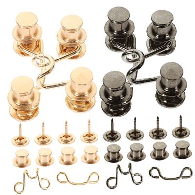 JEWEDECO Adjustable Waist Buttons for Jeans