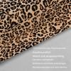 RFFLUX 3D Leopard Shower Curtain, 180 x 180 cm, Waterproof Polyester, 12 Hooks view 4