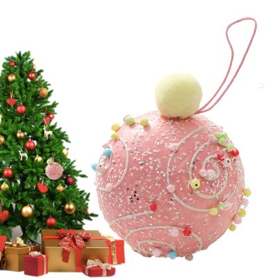 Handmade Christmas Ball Ornaments - 8cm