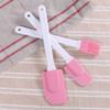 3 x Pink Silicone Brushes Set view 2